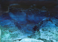 Moře-rozhovor větru s mořem, olej,100x70cm,2012
